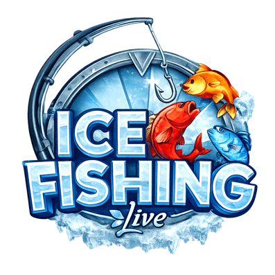 Ice Fishing zimski slot z ribolovnimi nagradami in množilci